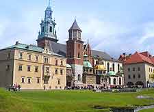 Picture of the Krakow Royal Castle (Wawel)