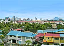 Skyline view from the Kenyalang area