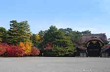 Photo showing the Kyoto Imperial Palace Park