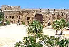 Further image of castle courtyard