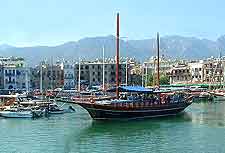 Picture of boats in the harbour