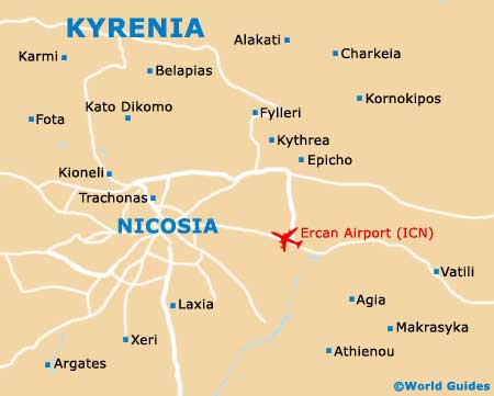 Kyrenia map