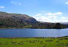 Photo of Grasmere Lake in the Lake District, Cumbria, England, UK