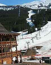 Photo of popular Lake Louise ski resort
