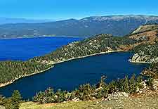 Aerial photo of Lake Tahoe