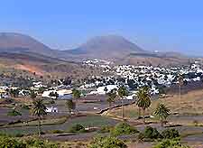 Scenic view across Lanzarote