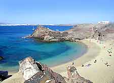Punta de Papagayo area in Lanzarote's beach picture