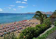  View over Lanzarote's Playa Blanca