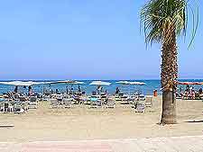 Photo of sandy beaches on the island of Larnaca, Cyprus