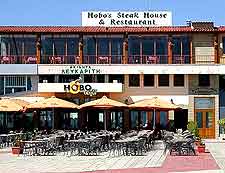 Photo of restaurant on seafront promenade