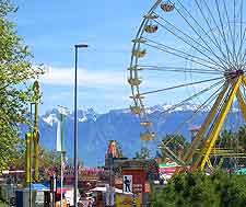 Picture showing Big Wheel at seasonal carnival