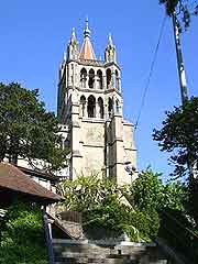 Cathedrale de Lausanne view