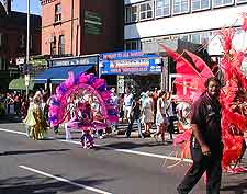 Photo of annual Caribbean Carnival parade