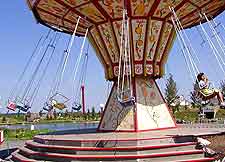 Image of carousel ride at the Belantis Amusement Park
