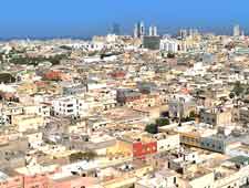 Cityscape view of Tripoli