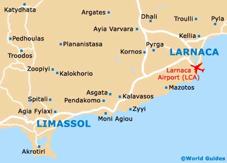 Small Limassol Map