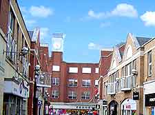 Image of shops in the city centre