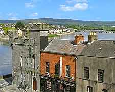 Aerial photo of the city