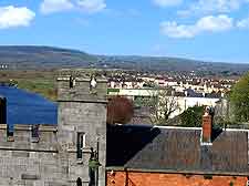 Cityscape image, showing different architecture, old and new