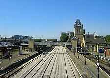Photo of city railway station