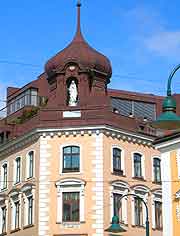 Different view of the city centre