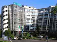 Photo of modern buildings in the city centre