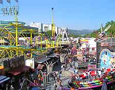 Photo of the popular Urfahrmarkt festivities