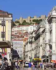 Picture of shops in the city centre