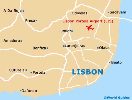 Map of Lisbon