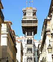 Photo of the Lisbon Santa Justa Lift (Elevador de Santa Justa)