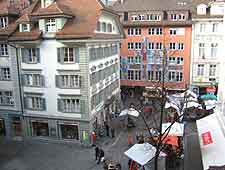 Shops in the city centre