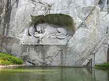 Picture of the Lion Monument (Löwendenkmal)