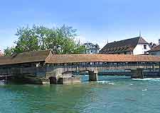 Photo of the Mill Bridge / Spreuer Bridge (Spreuerbrucke)