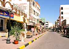Picture showing the Bazaar in Hurghada's El-Dahar