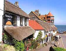 Image of local eateries near to the beach