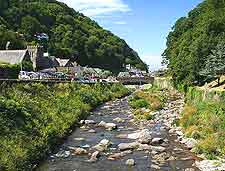 River photograph taken in the summer