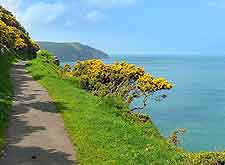Picture of coastal footpath