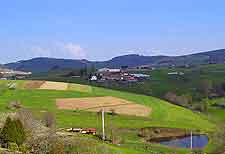 Photo showing the view of Monts du Lyonnais