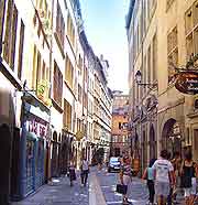 Photo of the Vieux Lyon district