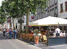 Picture of cafes on Vrijthof Square