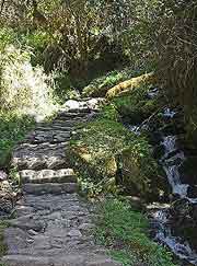 Picture showing stone stairway