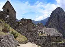 View of the Intipunku (Sun Gate) and pathway