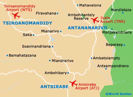 Antananarivo map