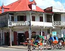 Photograph of restaurant in Toamasina (Tamatave), on the eastern coast