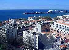 View across Madeira's capital Funchal