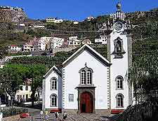 Church photo taken in the Ribeira Brava district