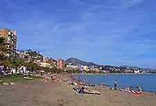 Malaga beachfront photo