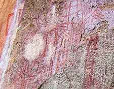 Malawi Landmarks and Monuments. Image showing Chongoni Rock Art