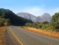 Photo of road leading to the famous Elephant Rock