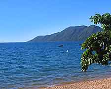 Further photograph of the Lake Malawi coastline